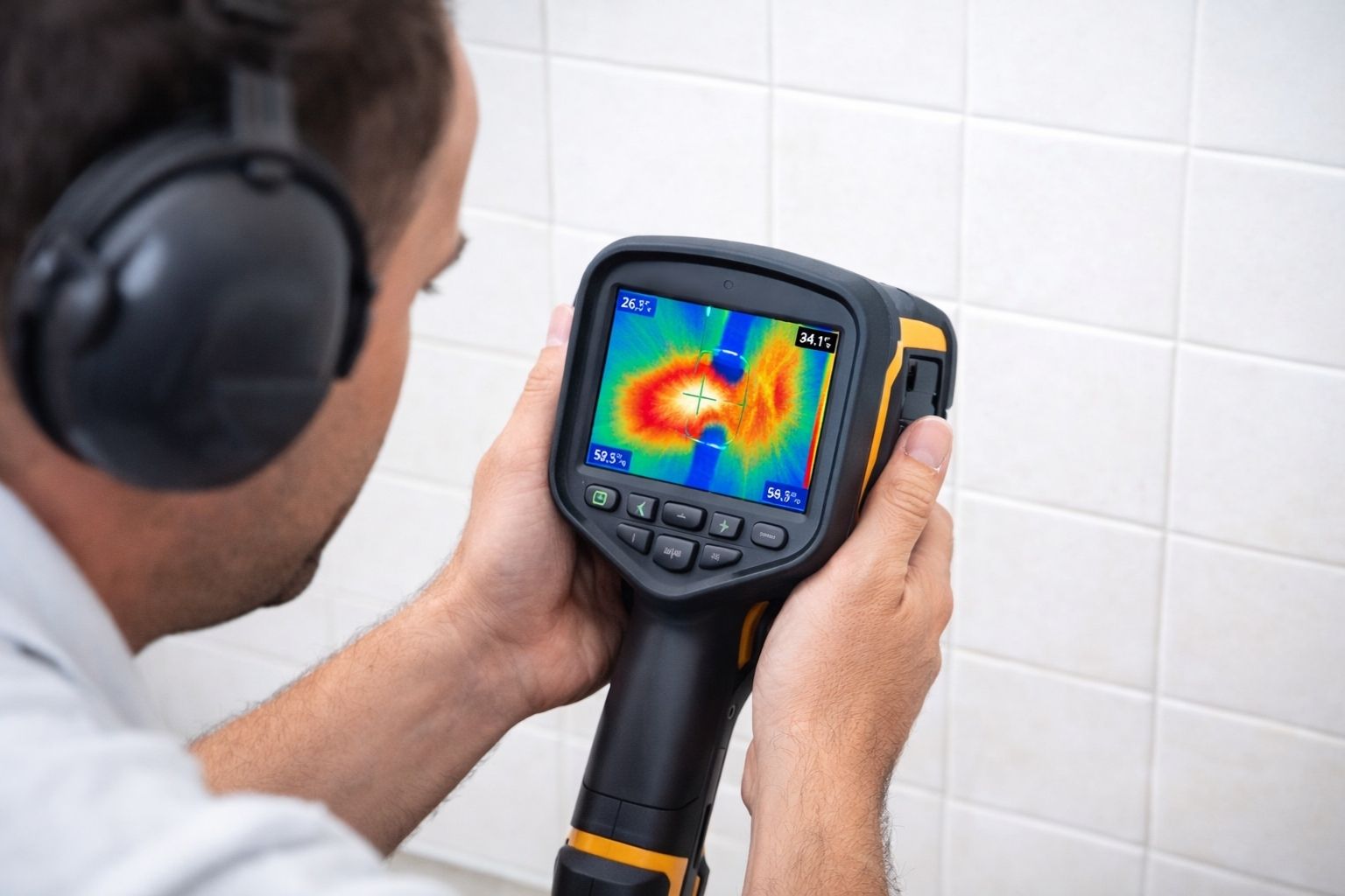 İskenderun Termal Kamera İle Su Kaçağı Tespiti